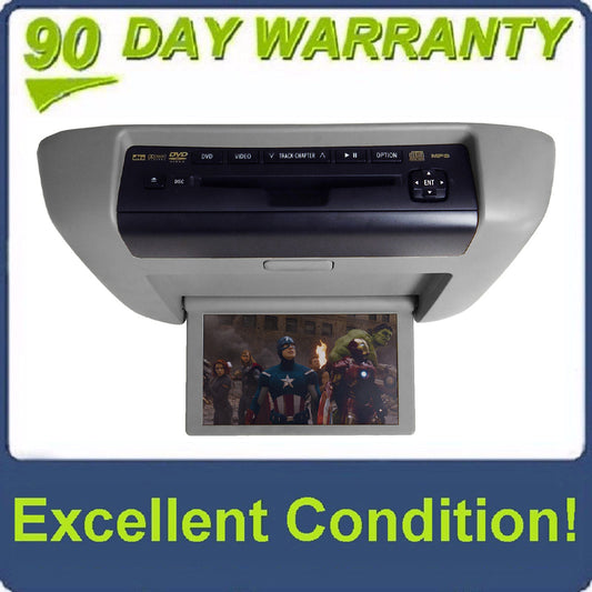 2008 - 2013 Toyota Highlander OEM Overhead Display DVD Player Grey