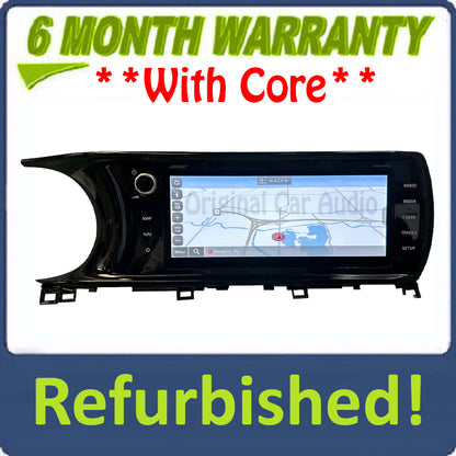 Refurbished 2021 - 2022 KIA K5 OEM BOSE Navigation 10.25" Display Screen Receiver