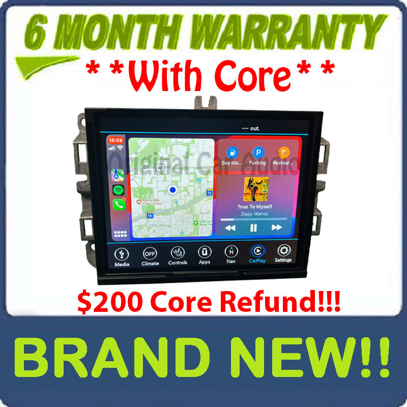 NEW 2017 - 2022 Jeep Compass OEM UAQ VP4 Navigation Display Screen Radio Multi Media Receiver