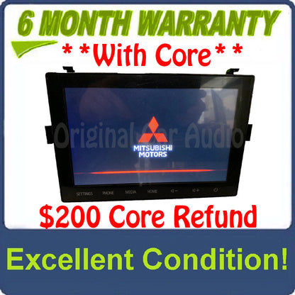 2020 - 2023 Mitsubishi Outlander OEM Touch Screen Multi Media Apple Car Play Android Auto Radio Receiver