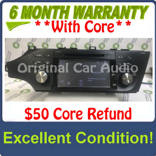 2013 - 2016 Toyota Avalon OEM Navigation Touch Screen XM AM FM HD Radio Receiver 510130