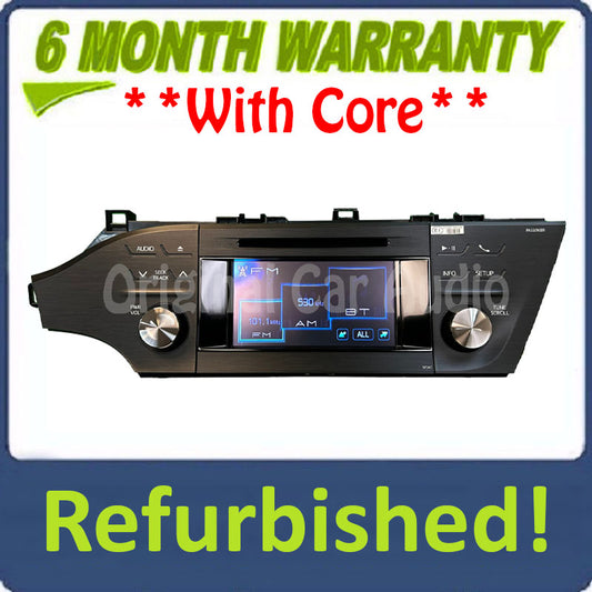 Reman 2013 - 2014 Toyota Avalon OEM Radio AM FM CD Player Display Receiver