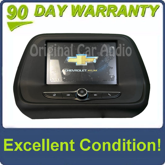 2016 - 2018 Chevy Camaro OEM Radio 7" Info Display Screen Control Panel