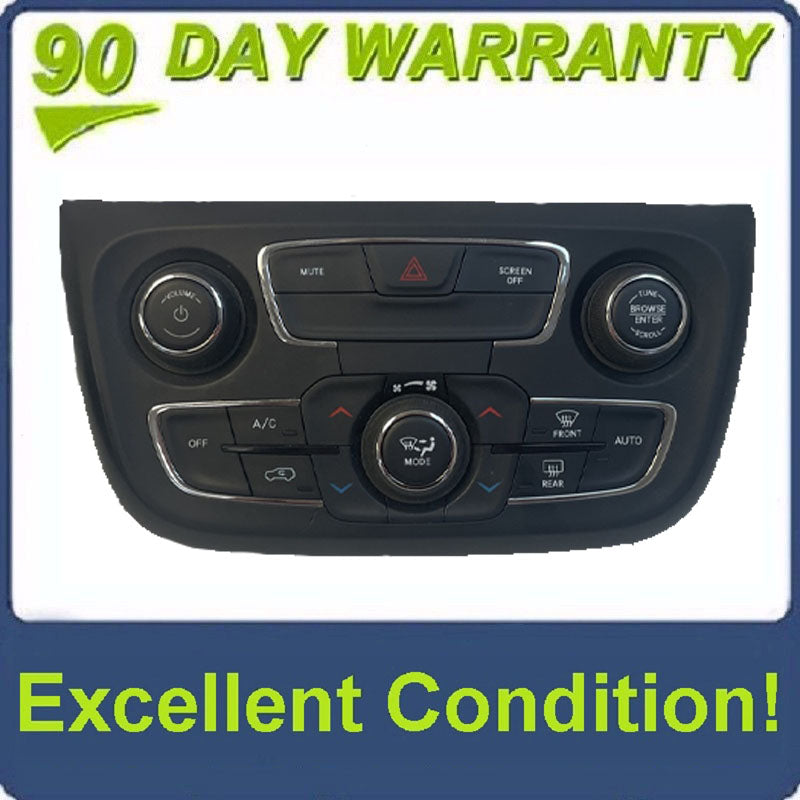 18 19 20 Jeep Compass Radio Controls Stack Climate Control Panel