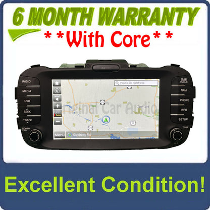 2017 - 2018 Kia Soul EV OEM Radio Receiver Navigation GPS Display Touch Screen