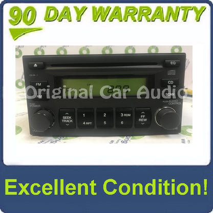 2005 - 2010 Hyundai Kia OEM AM FM Radio Stereo CD Player Receiver Gray