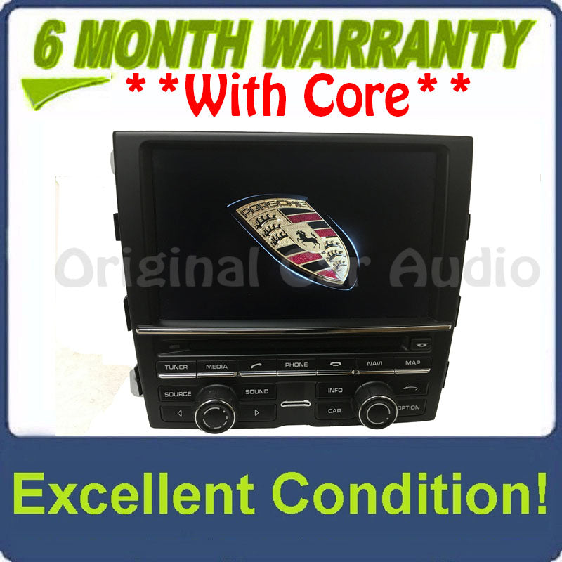 2013 - 2015 Porsche Panamera Navigation HDD JUKEBOX Radio Bluetooth CD Player