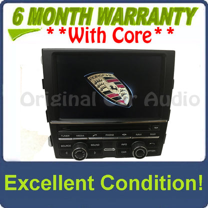 2013 - 2015 Porsche Panamera Navigation HDD JUKEBOX Radio Bluetooth CD Player