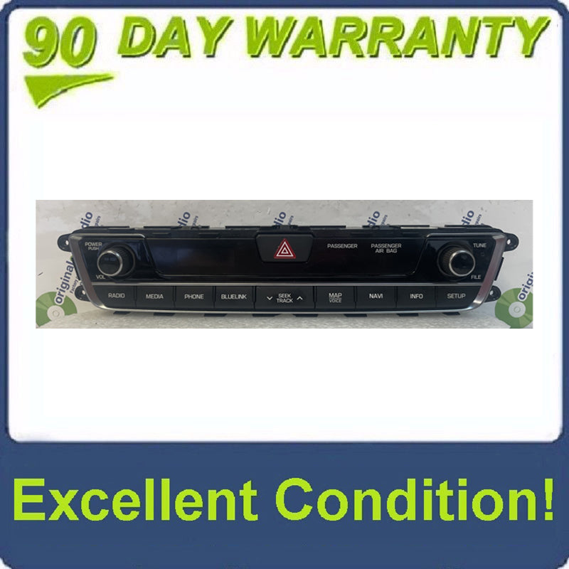 2015 - 2017 Hyundai Sonata OEM Radio Control Panel