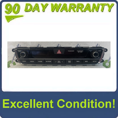 2015 - 2017 Hyundai Sonata OEM Radio Control Panel