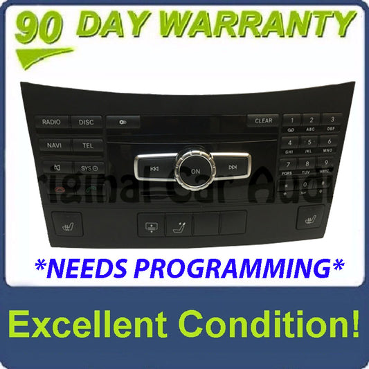 2013 Mercedes-Benz CLS-Class E-Class Navigation MULTI CD DISC PLAYER Radio NAVI OEM COMMAND