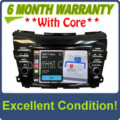 2018 - 2020 Nissan Murano OEM Touch Screen Multi Media AM FM Radio Receiver
