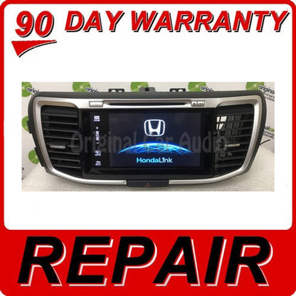 Repair Your 2016-2017 Honda Accord OEM Factory Display Screen Repair Service