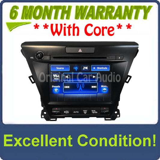 2017 Acura MDX OEM Information Display Screen Radio Receiver