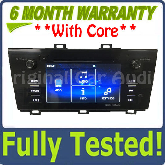 Blemished 2015 Subaru Legacy OEM Starlink HD Touch Screen 86201AL64A