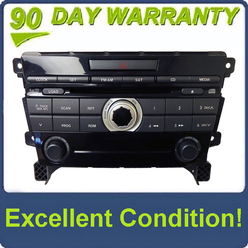 07 08 09 Mazda CX-7 XM BOSE Radio 6 Disc Changer CD Player EG276669RX 2007 2008 2009