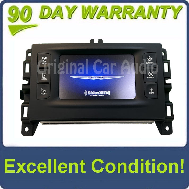 2017 - 2019 Chrysler Pacifica Uconnect VP2 Radio Satellite Touch Display Screen