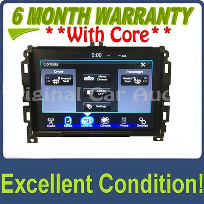 2015-2017 Chrysler 200 VP3 NA Navigation Radio Multimedia 8.4" Display Screen