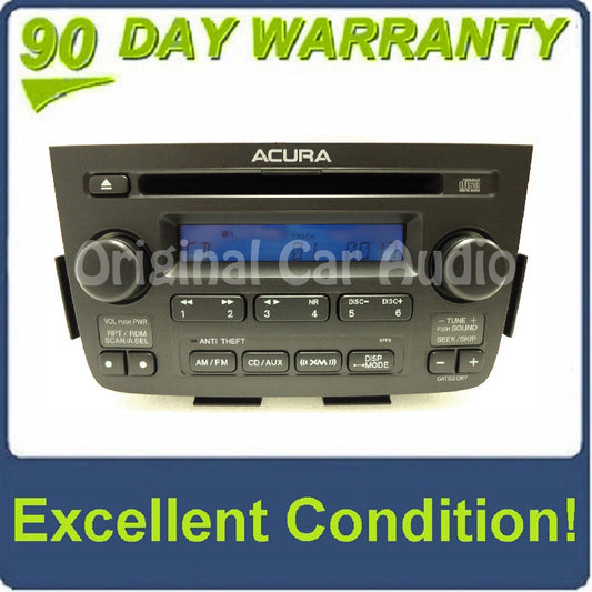 ACURA MDX Radio Stereo CD Player XM 2PF3 2005 2006 w/ CODE
