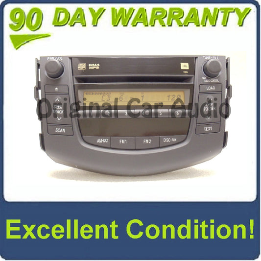 Toyota Rav4 XM JBL Radio MP3 and 6 CD Changer 11836 2006 2007 2008 2009 2010 2011 06 07 08 09 10 11