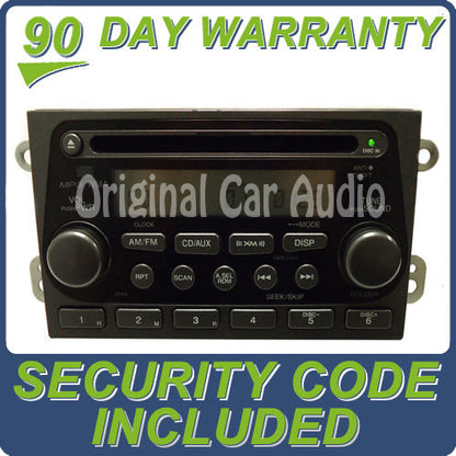03 04 05 06 Honda ELEMENT Radio XM Stereo CD Changer Player 2003 2004 2005 2006