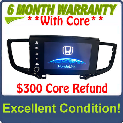 2021 - 2024 Honda Ridgeline OEM Premium Sound Navigation Android Auto Apple Car Play Multi Media Bluetooth Touch Screen Display Receiver