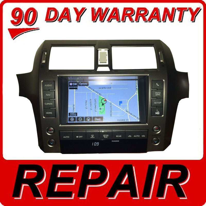 Repair Your 2010 - 2024 Lexus GX460 OEM Navigation Information Display  Touchscreen Repair