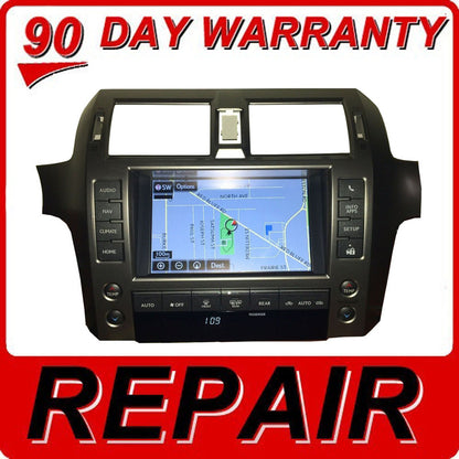 Repair Your 2010 - 2024 Lexus GX460 OEM Navigation Information Display  Touchscreen Repair