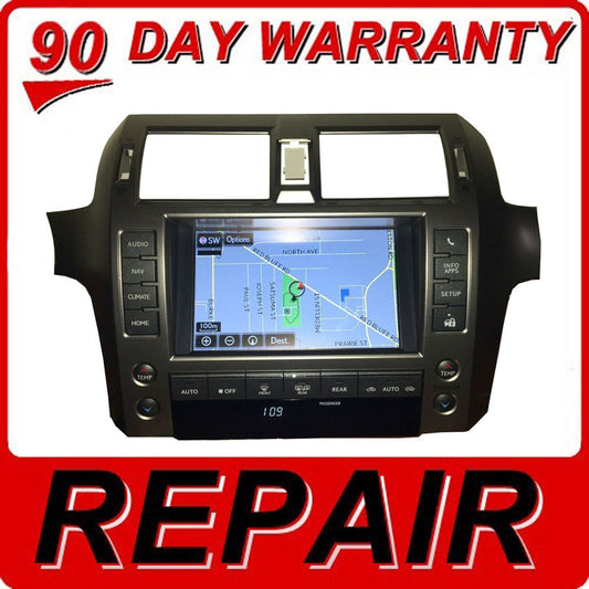 Repair Your 2010 - 2024 Lexus GX460 OEM Navigation Information Display  Touchscreen Repair