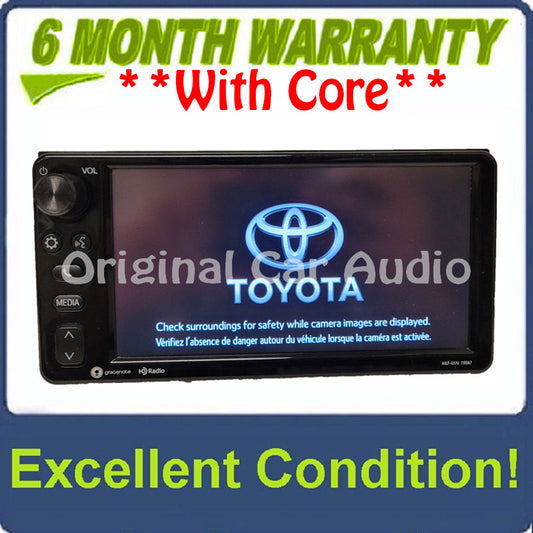 2017 - 2019 Toyota Corolla iM 86 OEM Non-JBL Gracenote AM FM HD Radio T10087, T10159