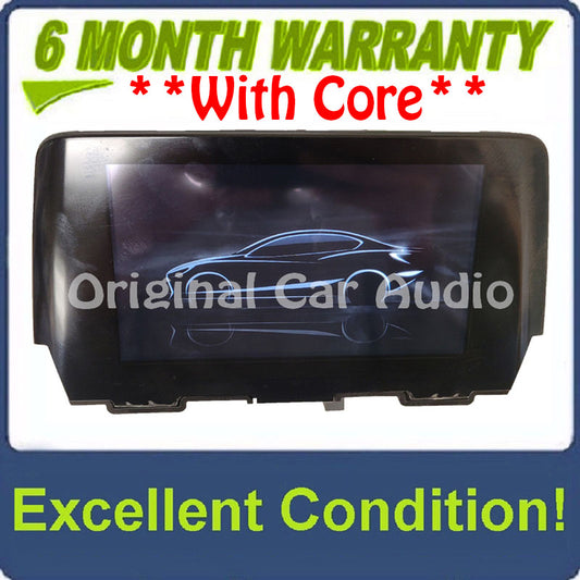 2016 - 2019 Mazda 6 OEM Information Radio Display Screen with Receiver MP3