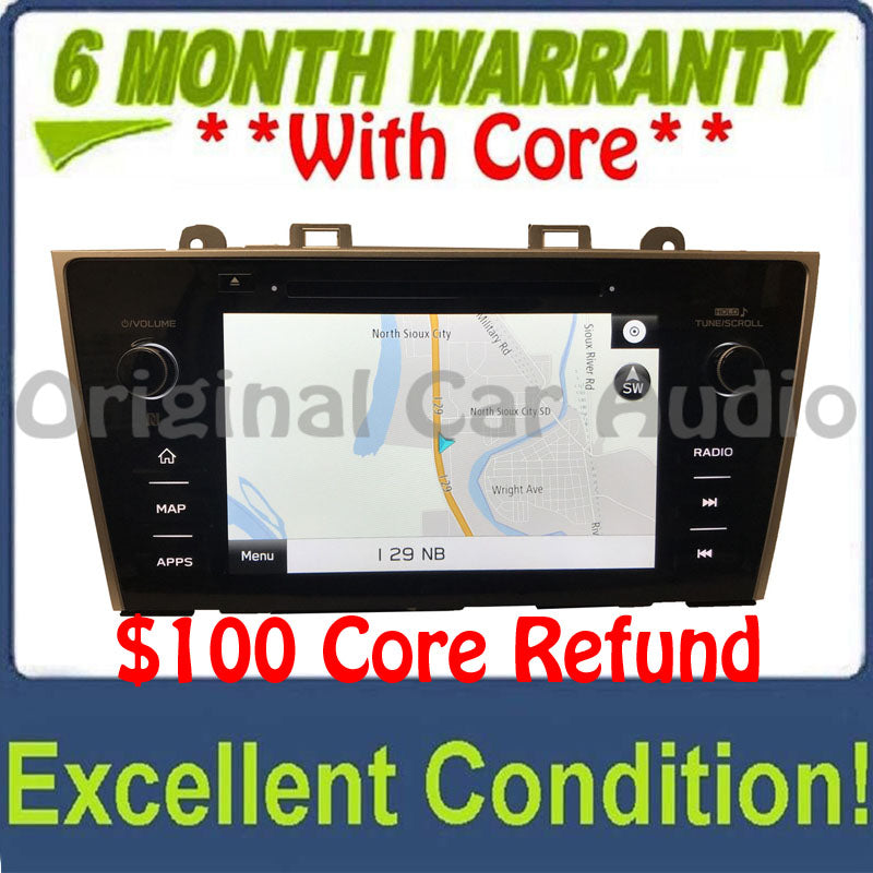 2018 2019 Subaru Legacy Outback OEM Starlink Navigation Multimedia APPS CD XM Radio Receiver w/ CARPLAY ANALOG
