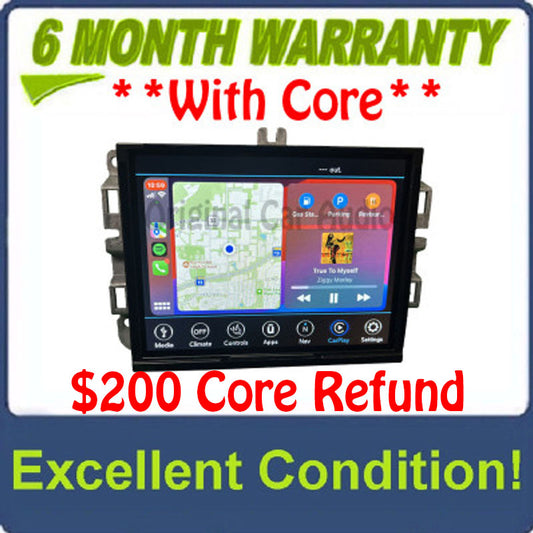 2017 - 2019 Ram Jeep Grand Cherokee OEM Uconnect 8.4 4C UAQ VP4 RA4 Navigation Multi Media Receiver