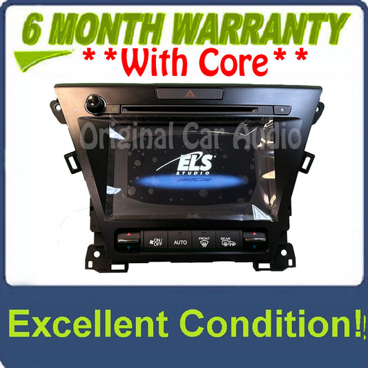 2014 - 2016 Acura MDX OEM CD AM FM Touch Screen Navigation Media Radio Receiver