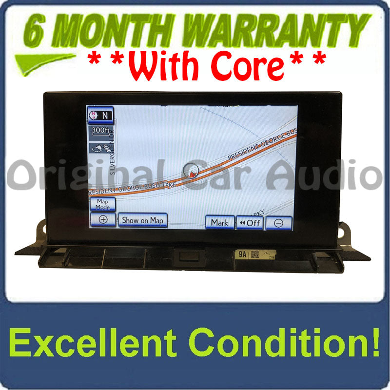 2015 - 2017 Lexus NX200t NX300h OEM Navigation Radio Display Screen