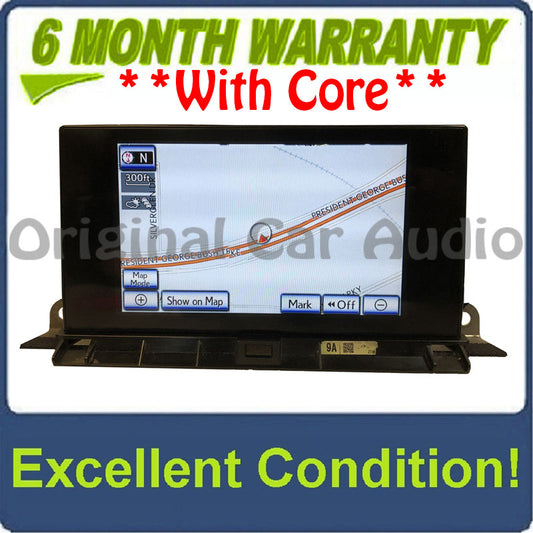 2015 - 2017 Lexus NX200t NX300h OEM Navigation Radio Display Screen