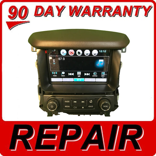Repair Your 2017 - 2020 Chevy GMC Suburban Tahoe Yukon OEM MyLink Touch Screen Display Control Panel Repair Service