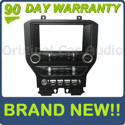 New 2019 - 2020 Ford Mustang OEM 8" Radio Touch Screen Display Dual Zone Climate Control Panel BEZEL ONLY