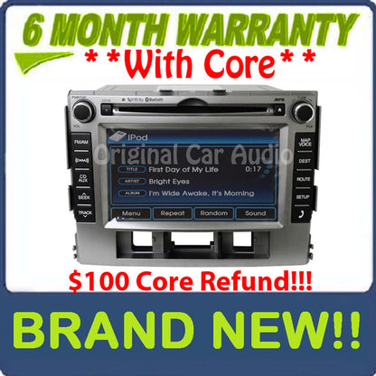 Hyundai Santa Fe Infinity Radio Navigation MP3 CD Player XM