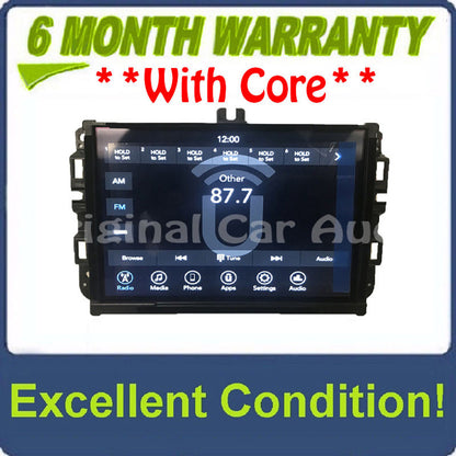 2021 - 2022 Jeep Cherokee OEM AM FM Radio w/ 8.4" Display Screen