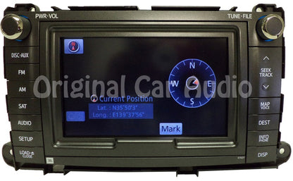 Toyota Sienna Navigation Radio CD Player Bluetooth E7027 JBL