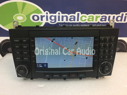 2005 2006 2007 Mercedes-Benz C Class OEM Comand Navigation Radio CD Player TYPE 203