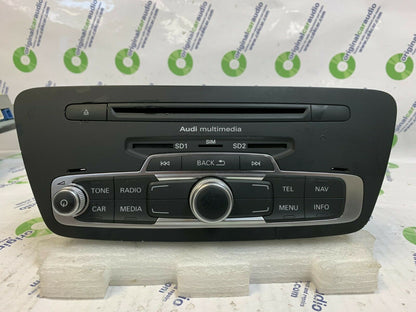 Blemished 2015 - 2016 Audi A3 OEM Navigation Multimedia AM FM Radio SD Sim Card  CD Player
