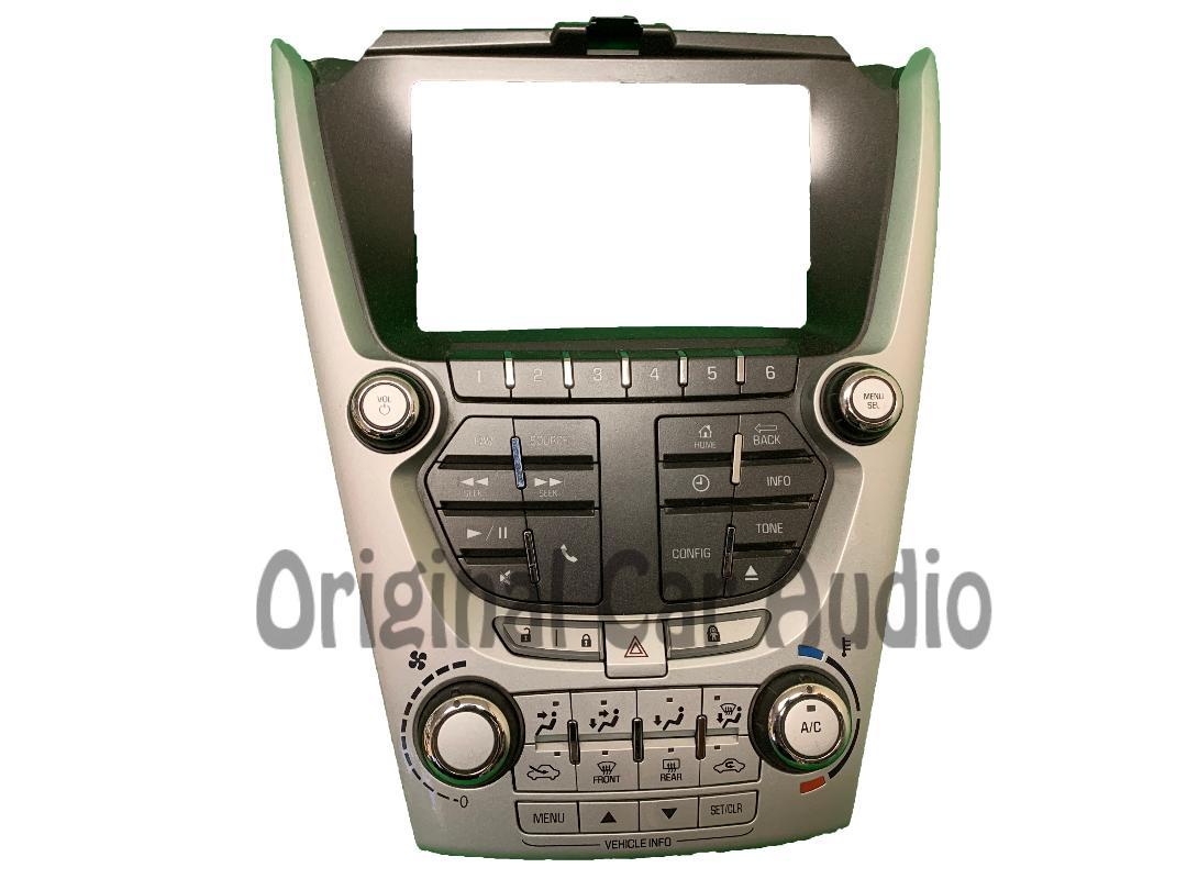 2012 - 2015 Chevrolet Chevy Equinox OEM Non-Navigation Radio Manual Climate Control Panel