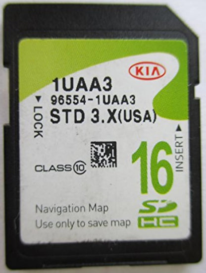 2015 Kia Sorento OEM Navigation Maps SD Card STD 1UAA3