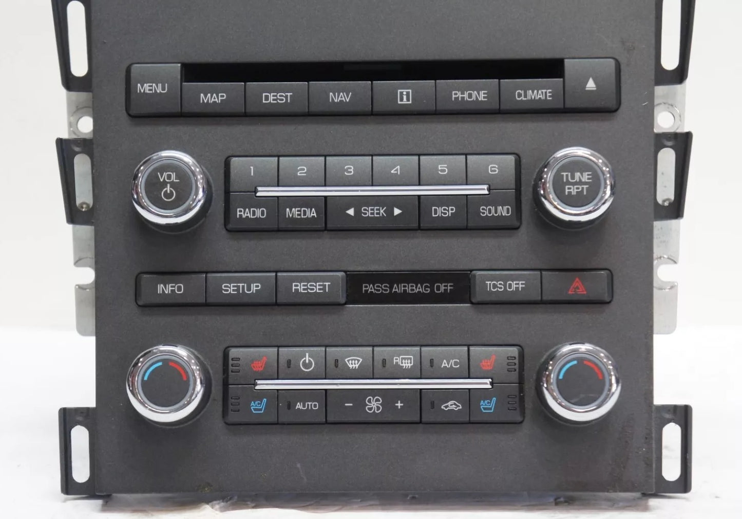 2012 Lincoln MKZ OEM Navigation AM FM Radio w/ Control Panel