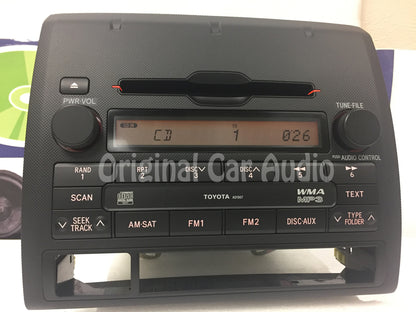 Toyota Tacoma Radio Receiver MP3 AM FM CD Player OEM