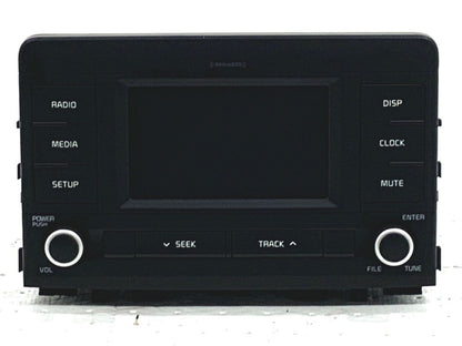 2018 - 2019 Kia Rio OEM 5" Screen AM FM XM Radio Receiver