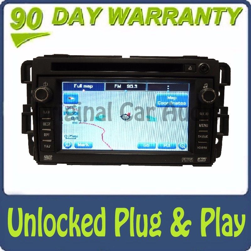 Unlocked GMC Hummer Chevy Radio Navigation CD Player Stereo