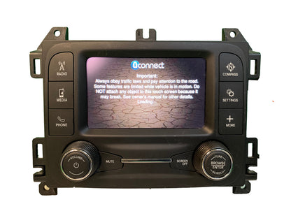 Refurbished 2022 - 2018 Jeep Wrangler OEMAM FM Radio Uconnect 5' Display Receiver VP2_5 JL NA